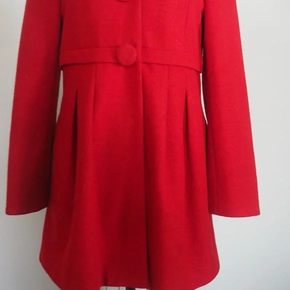 F21 Red Women's Retro Coat - Picture 5 of 11